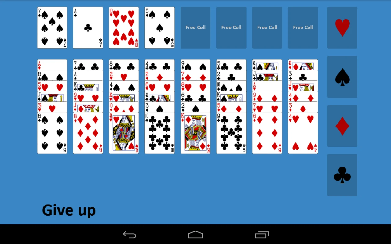 Solitaire Eight Off screenshot