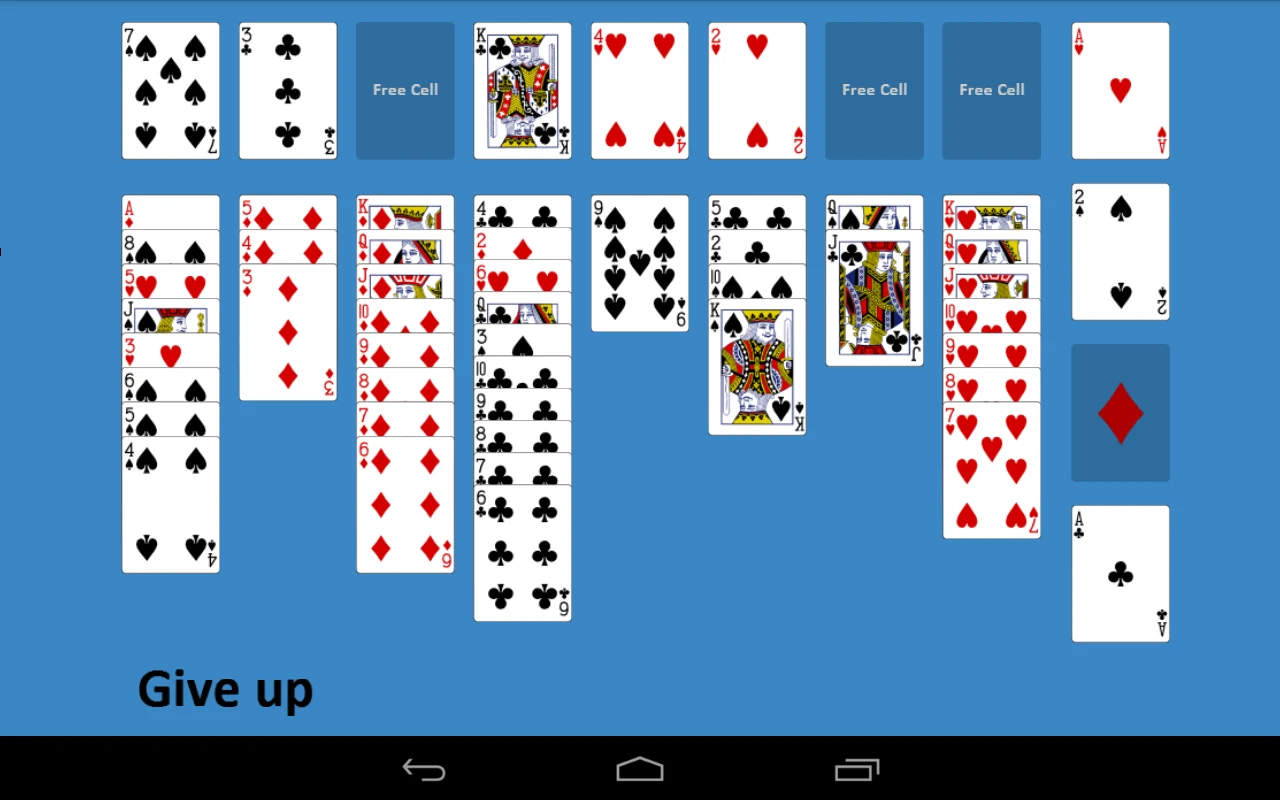 Solitaire Eight Off screenshot